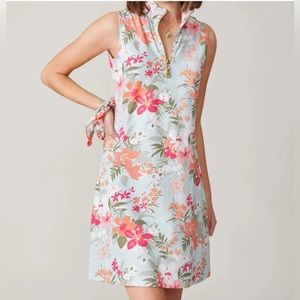 Spartina 449. “Serena” Sleeveless Dress in Sea Foam. Size Medium.